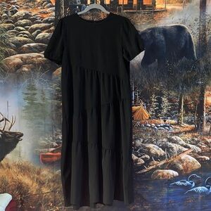 Elegant Black Women's Dress